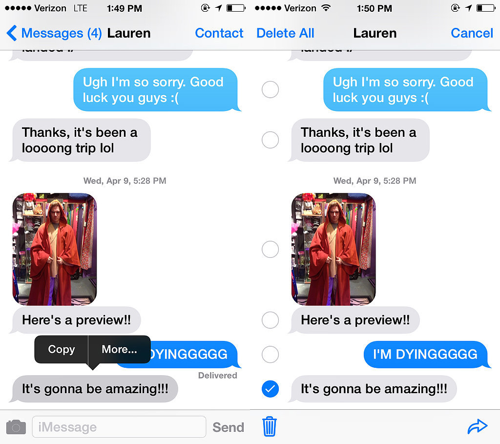 How do I delete text messages? How do I delete text messages?