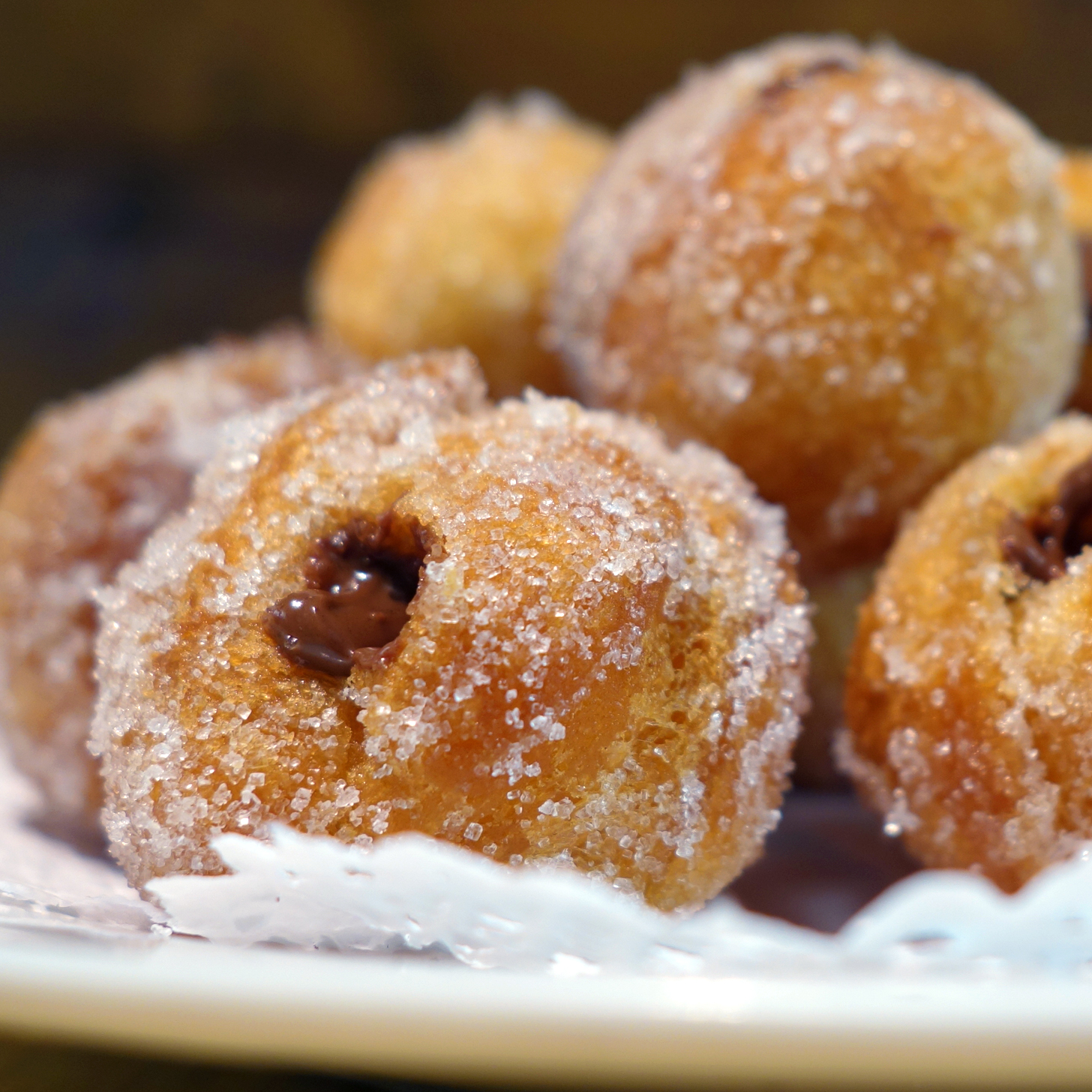 Our Take on Nutella-Stuffed Cronut Holes, Enough Said