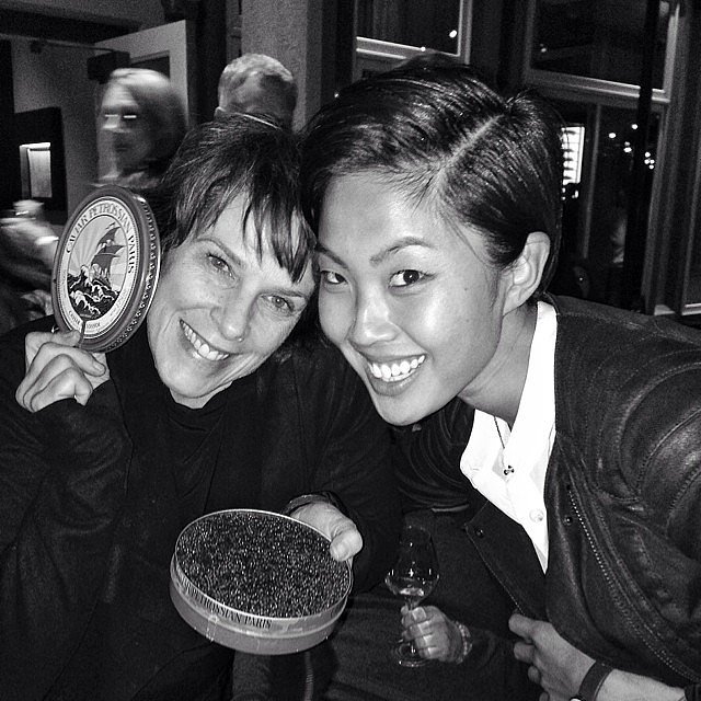 Kristen Kish and Barbara Lynch Ate a Ton of Caviar Kristen Kish and Barbara Lynch Ate a Ton of Caviar