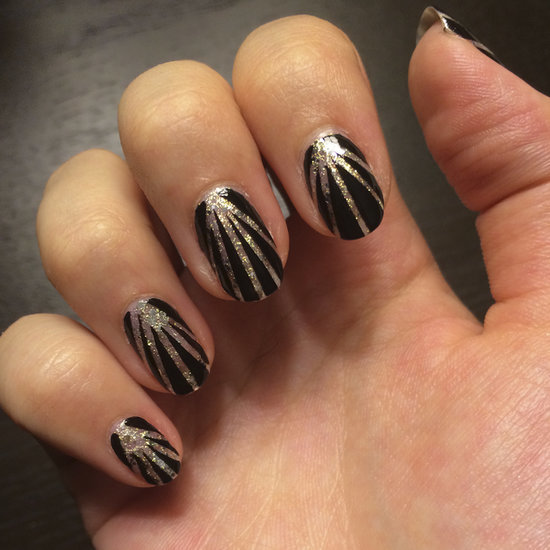 Fireworks Nail Art Fireworks Nail Art