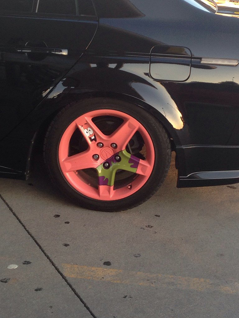 "Best wheels ever."
Source: Reddit user X3FBrian via Imgur
"Best wheels ever."
Source: Reddit user X3FBrian via Imgur