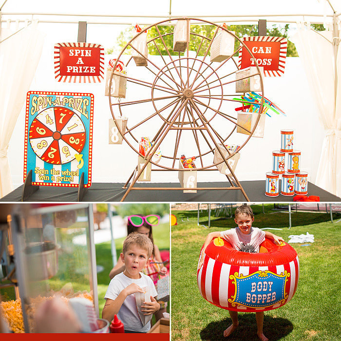 A Retro Carnival Birthday Party Full of Vintage-Inspired Details A Retro Carnival Birthday Party Full of Vintage-Inspired Details