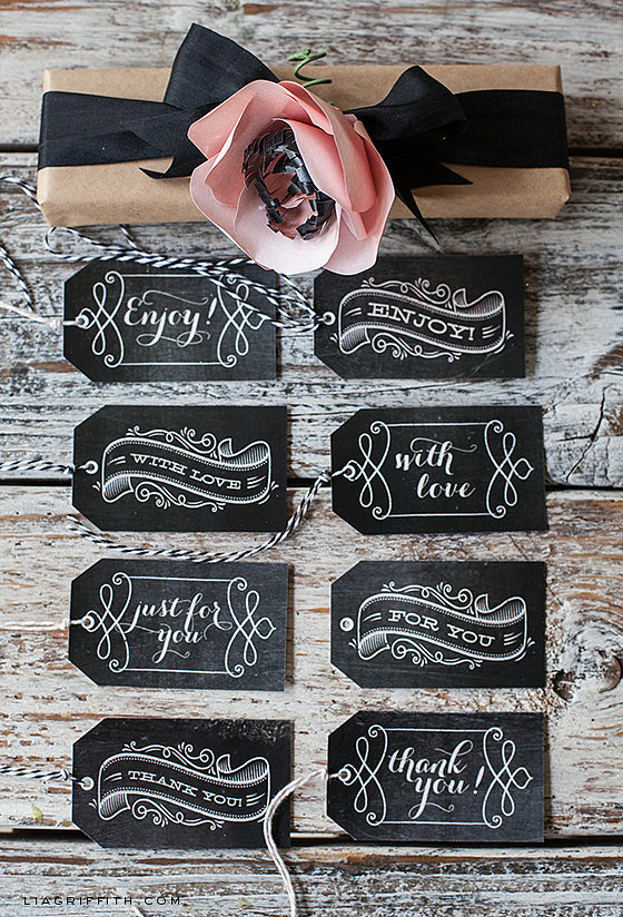 Chalkboard Tags Chalkboard Tags