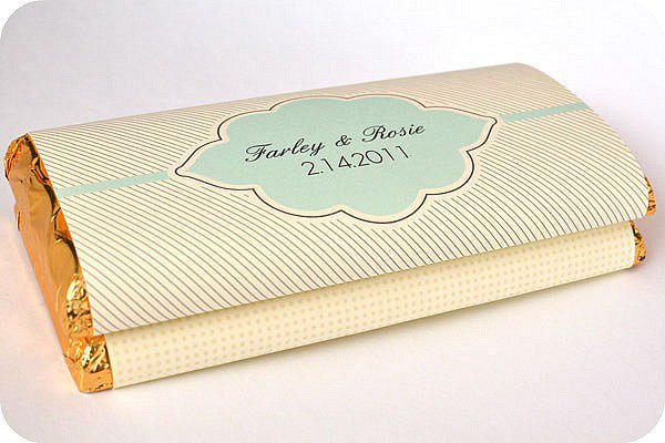 Candy Bar Wedding Favors Candy Bar Wedding Favors