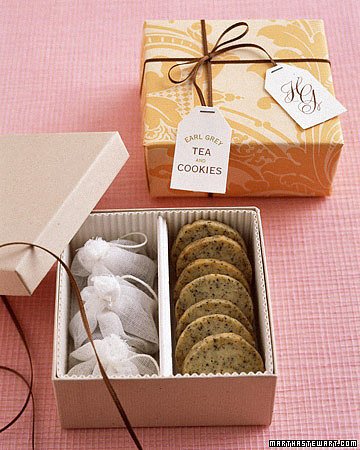 Tea Favor Tags with Monograms Tea Favor Tags with Monograms
