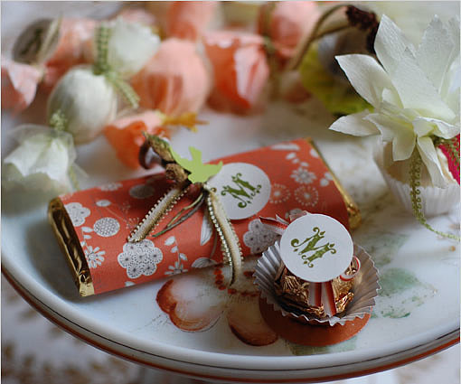Victorian Letter Wedding Labels Victorian Letter Wedding Labels