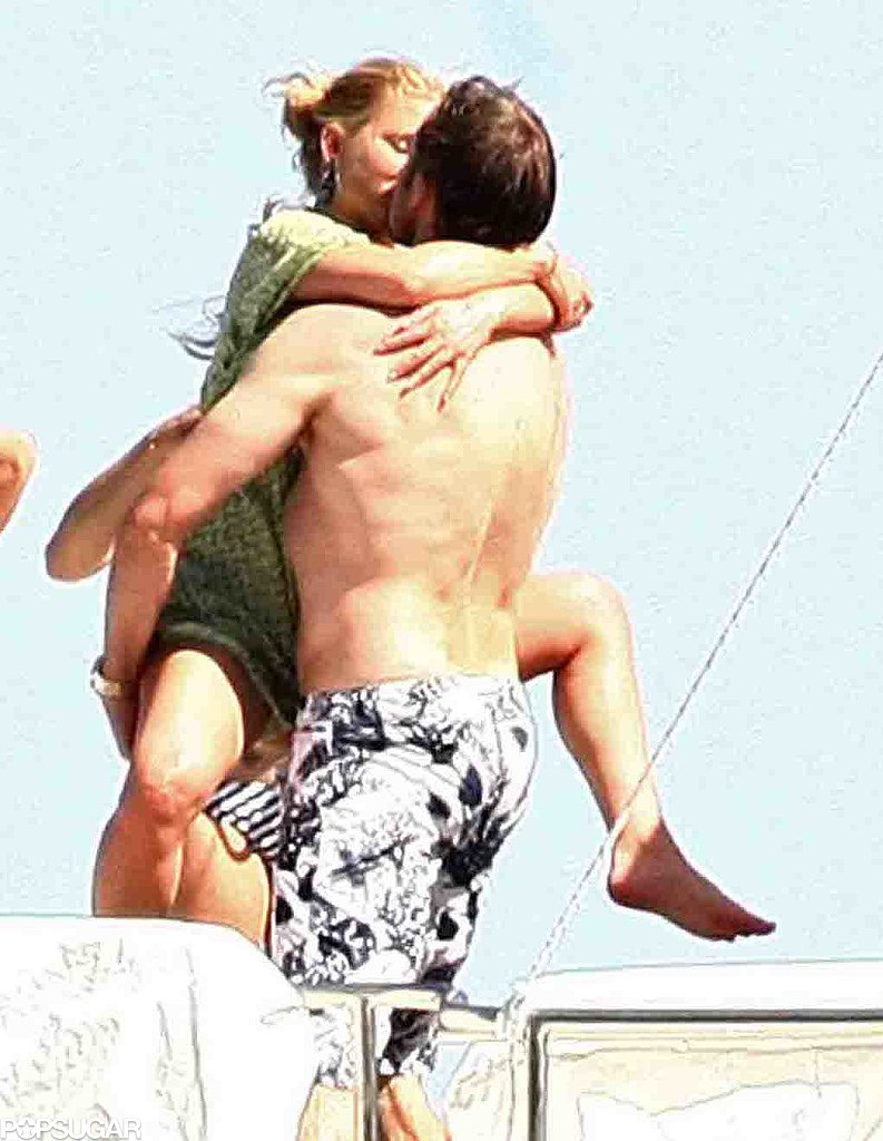 Things got saucy for the couple when they shared a sexy smooch during their boat day in Capri, Italy, back in July 2010.
Things got saucy for the couple when they shared a sexy smooch during their boat day in Capri, Italy, back in July 2010.