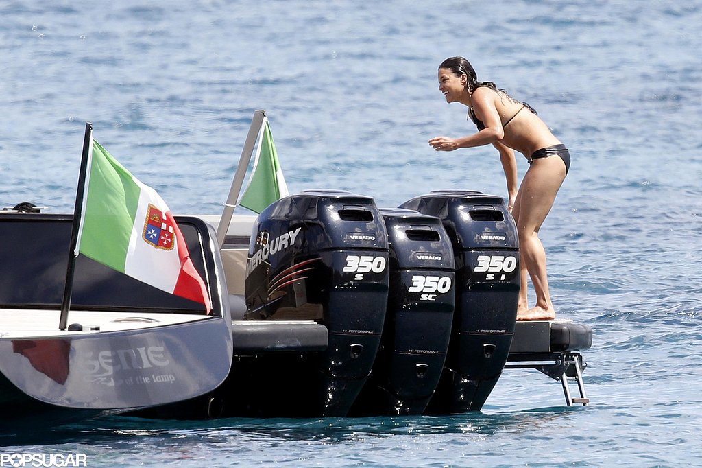 Michelle Rodriguez got away to Italy in July 2014.
Michelle Rodriguez got away to Italy in July 2014.