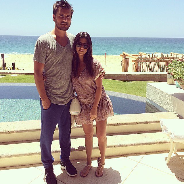 Kourtney Kardashian and Scott Disick Kourtney Kardashian and Scott Disick