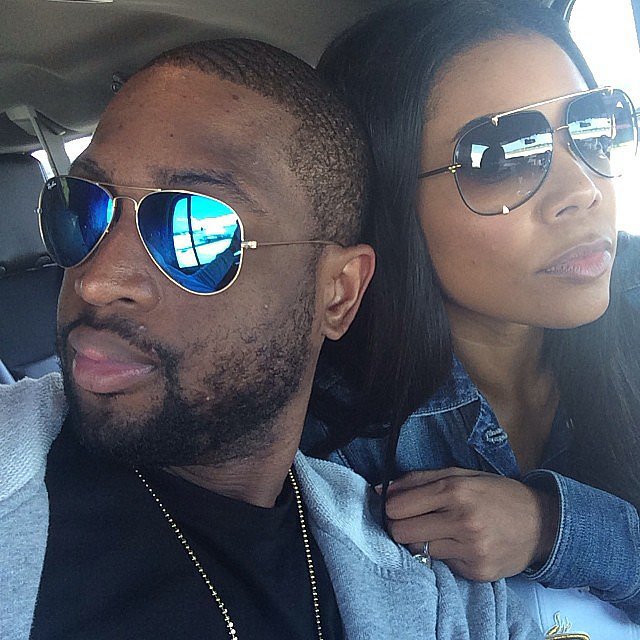 Dwyane Wade and Gabrielle Union wore matching blue ensembles for their Fourth of July adventures.
Source: Instagram user dwyanewade
Dwyane Wade and Gabrielle Union wore matching blue ensembles for their Fourth of July adventures.
Source: Instagram user dwyanewade