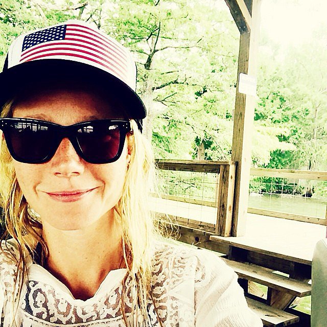 Gwyneth Paltrow showed her American pride in this makeup-free snap.
Source: Instagram user gwynethpaltrow
Gwyneth Paltrow showed her American pride in this makeup-free snap.
Source: Instagram user gwynethpaltrow
