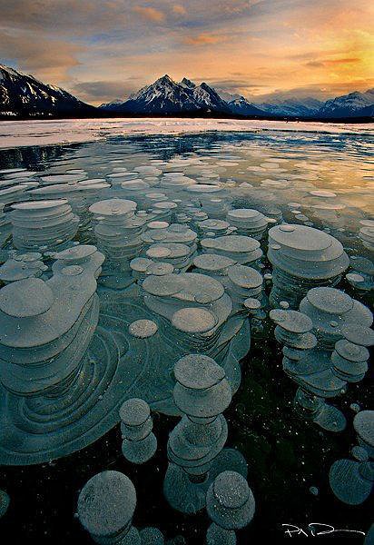Abraham Lake, Canada Abraham Lake, Canada