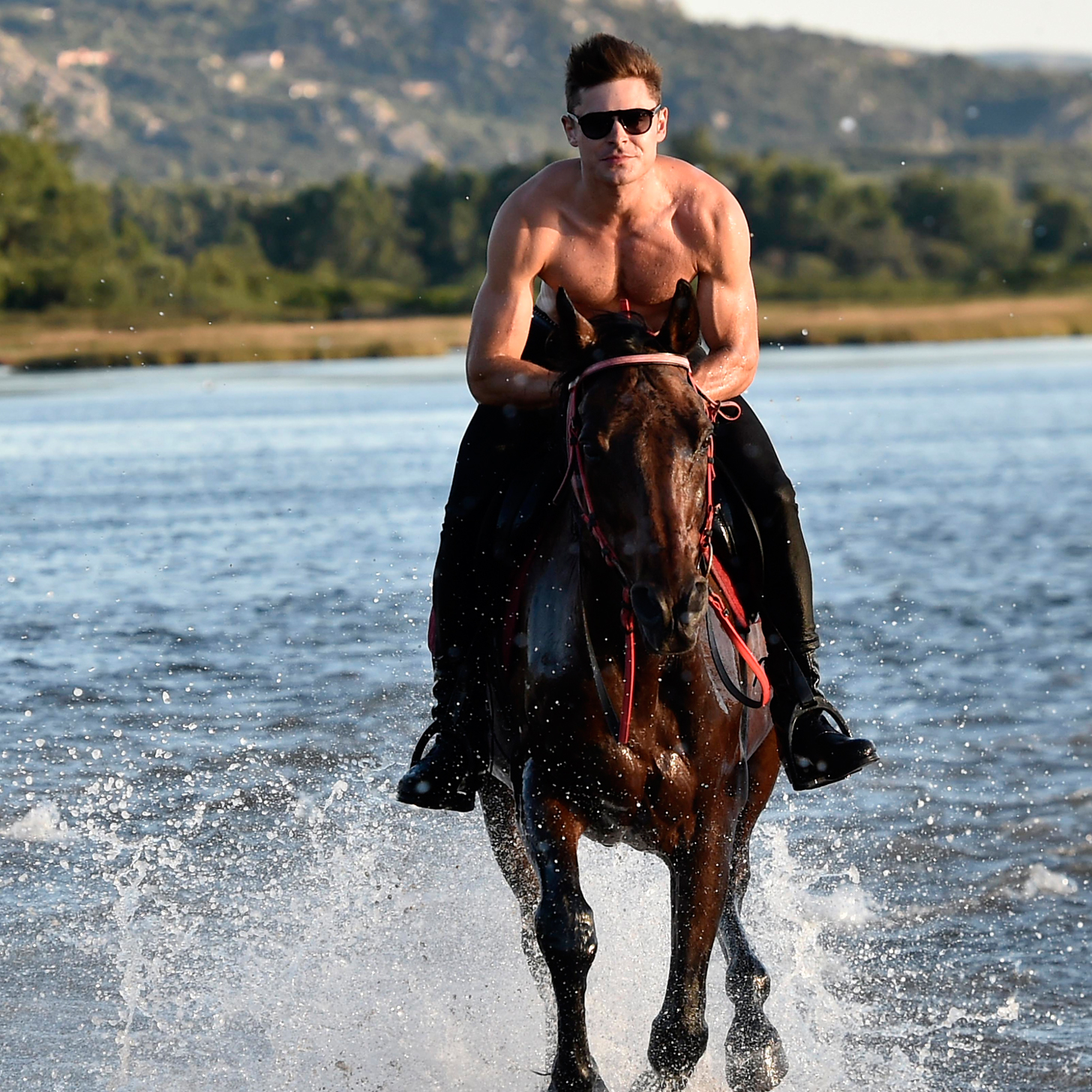 Giddyap, Zac Efron! Here Are 10 Supersexy Celebs on Horseback