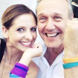 Sarah Michelle Gellar and Anthony Stewart Head Buffy Reunion Sarah Michelle Gellar and Anthony Stewart Head Buffy Reunion
