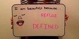 Two Girls Want To Redefine Beauty, One Whiteboard Message At A Time Two Girls Want To Redefine Beauty, One Whiteboard Message At A Time