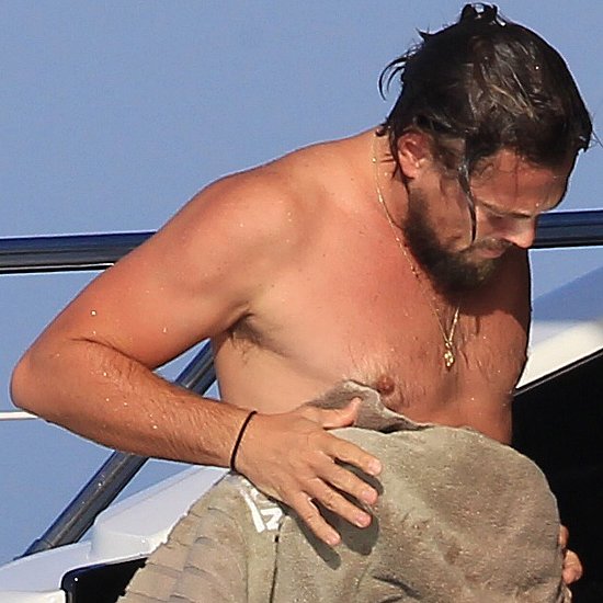 Leonardo DiCaprio Shirtless With Toni Garrn Leonardo DiCaprio Shirtless With Toni Garrn
