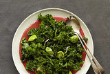 Brooke Williamson's Kale Salad with Brussels Sprout Leaves and Lemon Vinaigrette Brooke Williamson's Kale Salad with Brussels Sprout Leaves and Lemon Vinaigrette
