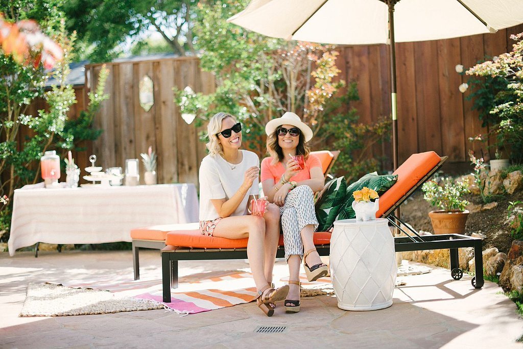Emily and Angela's Outdoor Entertaining Tips. . . Emily and Angela's Outdoor Entertaining Tips. . .