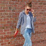 <i>Lucky</i>'s Five Favorite Looks of the Week: How To Wear Gingham <i>Lucky</i>'s Five Favorite Looks of the Week: How To Wear Gingham
