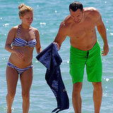 Hayden Panettiere Baby Bump in a Bikini Pictures