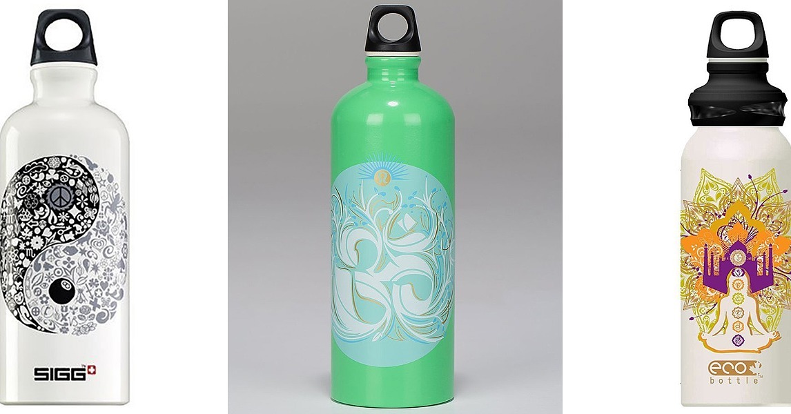 Yoga Water Bottles POPSUGAR Fitness