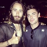 Glamorous People Efron Been Partying