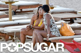 Queen Latifah Shares Sweet Kiss