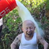 You Have to Love Verne Troyer's Water-Conscious Ice Bucket Challenge
