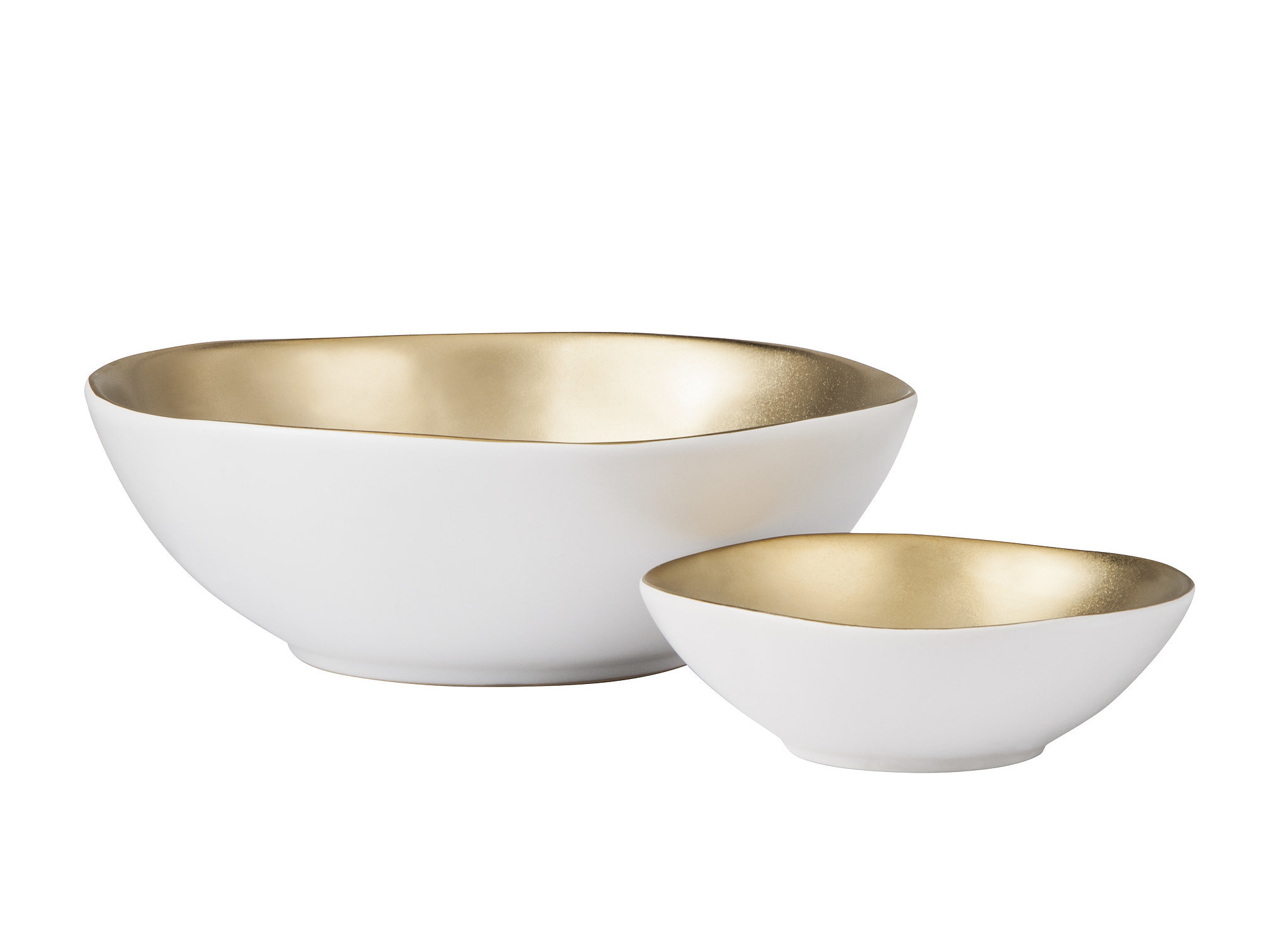 Gold and white bowls ($10-$20) | See Target's Fab Fall Threshold