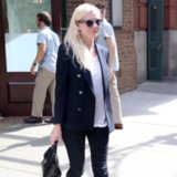 Kirsten Dunst Blazer Street Style