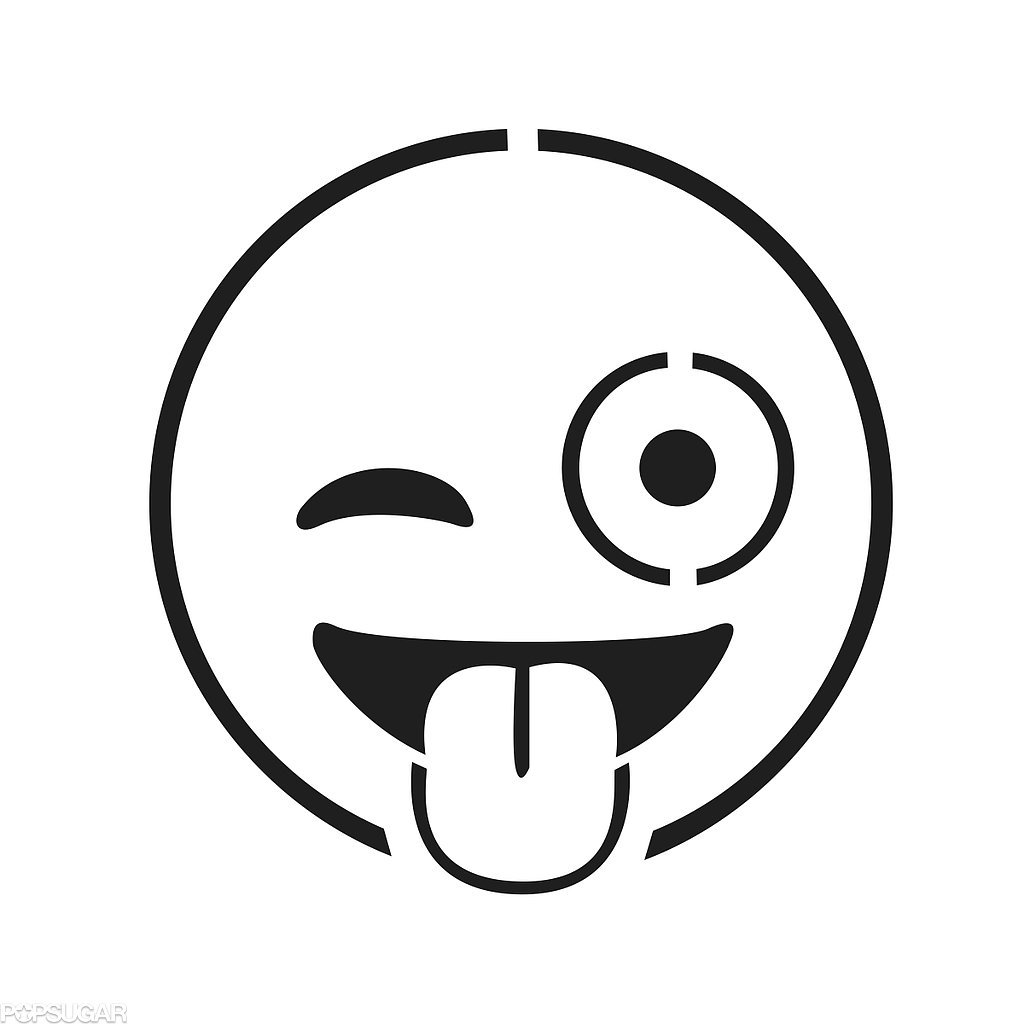 Winky Face Emoji Coloring Page Coloring Pages Coloring Wallpapers Download Free Images Wallpaper [coloring837.blogspot.com]