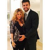 Shakira Puts Baby Bump Display