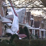 Plane Crashes Into Couple's House
