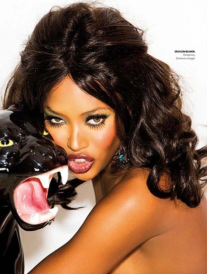 Naomi Campbell does DT magazine-october 09