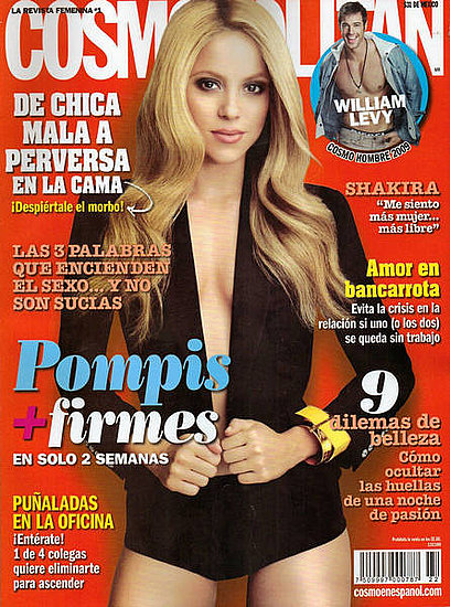 Shakira does Cosmopolitan Mexico-november 09