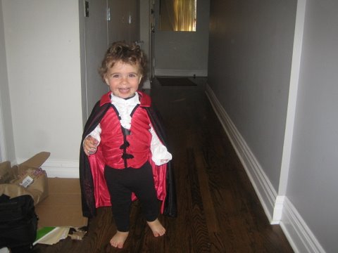 Lots of Smiles Now That He's Had His Candy