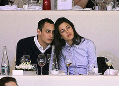 Charlotte Casiraghi and her boyfriend attend the Gucci Masters in Paris