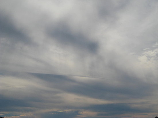 Threatening sky