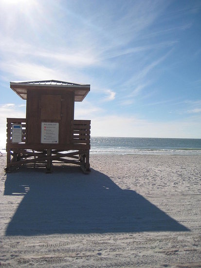 Lifeguard house