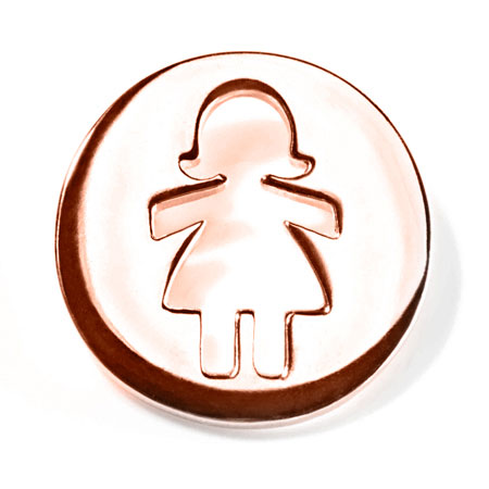 London Solid 14k Rose Gold