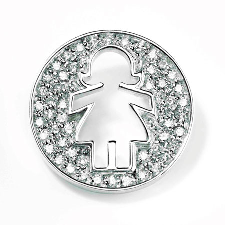 Madison .57ct Diamonds 14k White Gold
