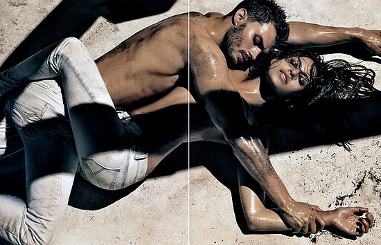 Calvin Klein Jeans Spring 2010 Campaign Preview | Eva Mendes & Jamie Dornan by Steven Klein 