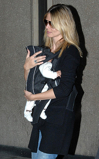 Heidi Klum back in L.A after spending the holidays in Aspen