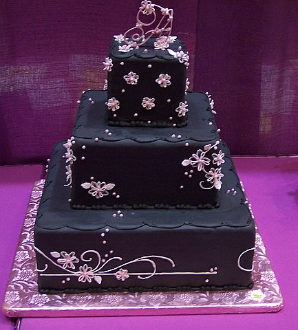 New Age wedding cake