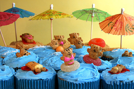 Bears at the Beach cupcakes