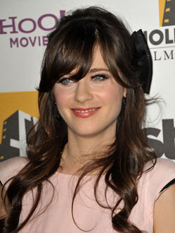 Zooey Deschanel's sparkly headband