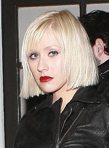 Christina Aguilera's New Bob Haircut