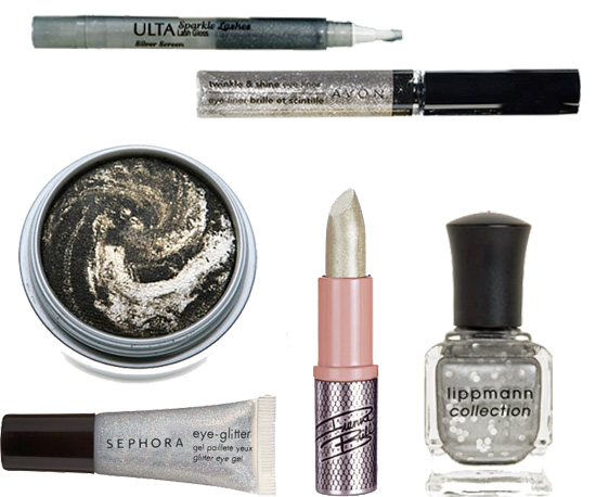 Silver Holiday Makeup Palette Silver Holiday Makeup Palette