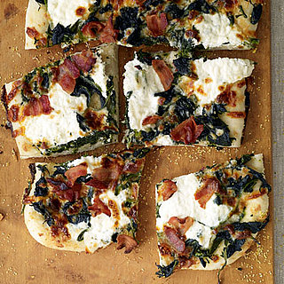 Roasted Garlic and Spinach White Pizza Recipe
