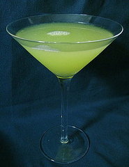 Easy Halloween Recipe for Jade Cocktail